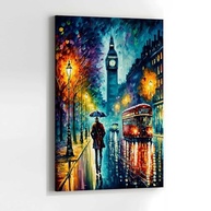 Quadro Decorativo Big Ben Londres 40x60cm - Arte Moderna para Sala e Quarto - imagem 3