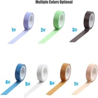 Fita Washi Cor Sólida 15mm x 10m: Decore Embalagens e Artesanatos com Estilo Japonês - imagem 4
