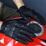 Luva de motocicleta para dirigir, polícia e direção Deer Soft Weatherlite sem forro, Preto, Large - imagem 4