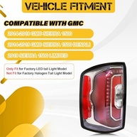 Conjunto de Lanterna Traseira LED para GMC Sierra 1500 | 2014-2018 Denali - Upgrade Completo - imagem 5