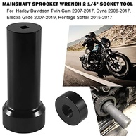 Chave de polia de roda dentada de eixo principal de 6,5 cm, ferramenta de soquete de eixo principal para Harley Davidson Twin Cam, Dyna, Electra Glide, Heritage Softail - imagem 3