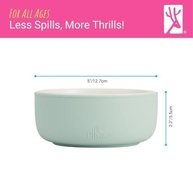 Tigelas de Porcelana com Sucção para Bebês - 4 Unidades com Manga de Silicone Anti-Derrapante - imagem 4