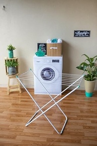 Varal de Chão Secalux Nápoles em Aço Branco - Design Moderno e Resistente - imagem 5