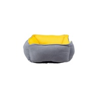 Mor - Cama Retangular Azul e Amarela para Casal com Design Moderno - imagem 5