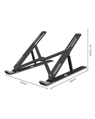 Suporte Ajustável para Laptop - Design Dobrável Portátil com Ventilação e Estabilidade - imagem 4