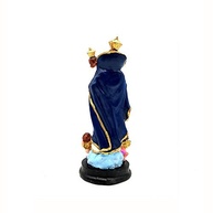 Estátua de Nossa Senhora das Cabeças em Resina 17 cm - Imagem Sagrada Detalhada para Oração - imagem 5