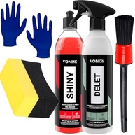 Kit Completo Vonixx Delet 500ml e Shiny 500ml com Acessórios Karbox para Detalhamento Automotivo - imagem 2