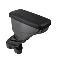 Apoio de Braço Premium Courvin Preto para Fiat Ka (2015 em diante) - Conforto e Estilo - imagem 1