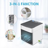 Climatizador de Ar Portátil 3 em 1 com Display Digital, Umidificador e Purificador - Ideal para Casa e Escritório - imagem 4