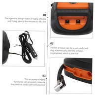 Inflador de Pneu Digital para Carro com Luz LED - Bomba de Ar Automática e Display Inteligente - imagem 3
