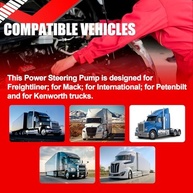 Bomba Direção Hidráulica SMMS PEV221615R101 - Compatível Freightliner, Kenworth e Mais - imagem 3