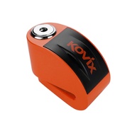 Trava Disco com Alarme Kovix Laranja: Segurança Máxima para Sua Moto! - imagem 1