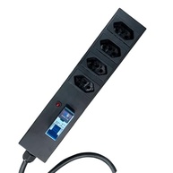Filtro de Tomada Régua 4 Tomadas com Disjuntor 20A e Cabo 1 Metro: Segurança e Conectividade para Seus Equipamentos - imagem 2