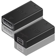 Adaptador DisplayPort 1.4 Fêmea para Mini DisplayPort Fêmea: Conectividade Versátil - imagem 2