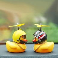 Pato de Borracha Estiloso com LED: Decore sua Moto, Carro e Bicicleta com Diversão! - imagem 3