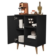 Armário de Cozinha Cantinho do Café 4 Pés 1 Porta - Design Retrô com Charme e Funcionalidade - imagem 2