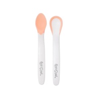 Kit Colheres Termossensíveis 2 Unidades Rosa - Segurança e Conforto nas Refeições do Bebê - imagem 1