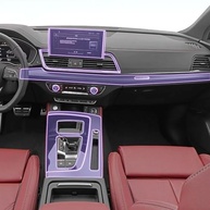 Película Protetora TPU Transparente para Console Central do Audi Q5 2021-2023 - Proteção Anti-Arranhões e Alta Durabilidade - imagem 2