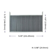 Filtro de Ar de Cabine POTAUTO Carbono Ativado MAP 2013C (CF11172) para Dodge Nitro e Jeep Liberty - imagem 3