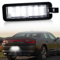 Luz de Placa LED Xenon 6000K para Dodge Charger, Challenger, Chrysler 300/Pacifica e Jeep Compass (2015-2023) - imagem 1