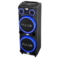 Caixa de Som Torre Pulse Double 12" 2700W RMS Bluetooth SP516: Graves Potentes e Luzes LED! - imagem 5