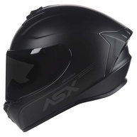 Capacete ASX Draken Solid Preto Fosco: Segurança e Estilo para Motociclistas - imagem 1