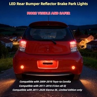 Luz de Freio LED Traseira Duas Cores (Vermelho/Branco) para Toyota Corolla, Scion e Nissan - Segurança e Estilo - imagem 4