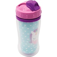 Copo com Parede Dupla Unicornio - Buba Animal Fun Canudo Seguro 320ml - imagem 4
