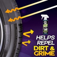 Chemical Guys Galactic Black Wet Tire Shine + Wonder Wave Durafoam - Brilho Intenso e Aplicação Perfeita - imagem 4