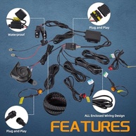 Kit Seta UTV ATV JIEPENG 0208-TK-A-4: Segurança e Estilo para sua Aventura Off-Road - imagem 5