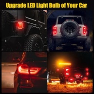 Lâmpadas LED Freio 3157 3156 Vermelhas: 500% Mais Brilho e Durabilidade Superior - imagem 3