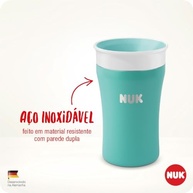 Copo Magic Cup 360º NUK Inox Evolution 230ml - Aprenda a Beber com Segurança e Estilo - imagem 4