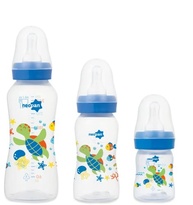 Conjunto de Mamadeiras Decoradas Neopan 70/140/250ml - Segurança e Estilo para Bebês - imagem 2
