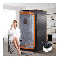 ZONEMEL Sauna a Vapor Portátil Completa 1600W com Controle Remoto e Cadeira Dobrável - imagem 2
