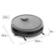 Robô Aspirador Electrolux 4 em 1 Wi-Fi Experience com Mapeamento 360° e Controle por Voz - Cinza (ERB61) - imagem 3