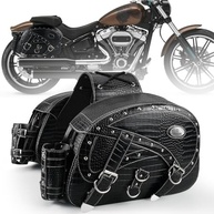Alforjes de Couro Moto 35L NICECNC: Estilo, Capacidade e Segurança para sua Viagem - imagem 2
