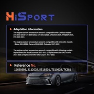 Sensor de Temperatura do Líquido de Arrefecimento HiSport: Precisão para Buick, Chevrolet e GMC - imagem 4
