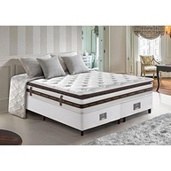 Cama Box King Colchão 193x203 com Molas Ensacadas e Pillow Top - Inbox Relax - imagem 2