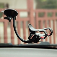 Suporte Veicular Universal Flexível para Celular e GPS com Ventosa 360° - imagem 5