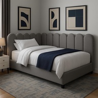 Cabeceira de Cama King 10 Módulos Nuvem 45x20 cm - Estilo Moderno e Confortável - imagem 1