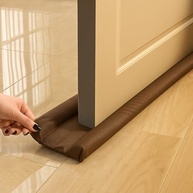Veda Porta 80cm Preto Premium – Bloqueie Poeira, Insetos e Correntes de Ar com Facilidade - imagem 4
