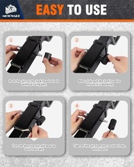 METOWARE Trava de Receptora de Engate 5/8" - Segurança e Proteção para seu Reboque - imagem 3