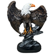 Águia Gavião Estatueta em Resina - Espanta Pombo e Decoração para Casa e Escritório - imagem 1