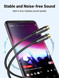 Adaptador Divisor UGREEN 3.5mm: Conecte Seu Fone e Microfone ao PC Facilmente! - imagem 5