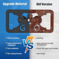 Moldura de Placa Frontal Premium para Jeep Compass, Grand Cherokee e Wagoneer | Sem Furos - imagem 4