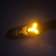 Kit 2 Indicadores de Seta LED Y para Moto e Scooter - Design Moderno e Segurança - imagem 3