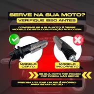 Kit 4 Pisca Seta LED Universal para Motos: Cb Twister, Fan 160, Titan 160 e Mais! - imagem 3