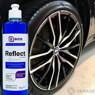Kit Pneu Pretinho Zacs Reflect 500ml + Aplicador: Brilho e Proteção Duradoura - imagem 5