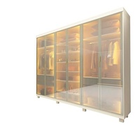 Guarda-Roupa Casal 6 Portas Imperatriz com LED e Design Moderno Off White - imagem 4