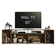 Rack para TV até 65" Madesa Cancun Rustic - Design Moderno e Resistente - imagem 5